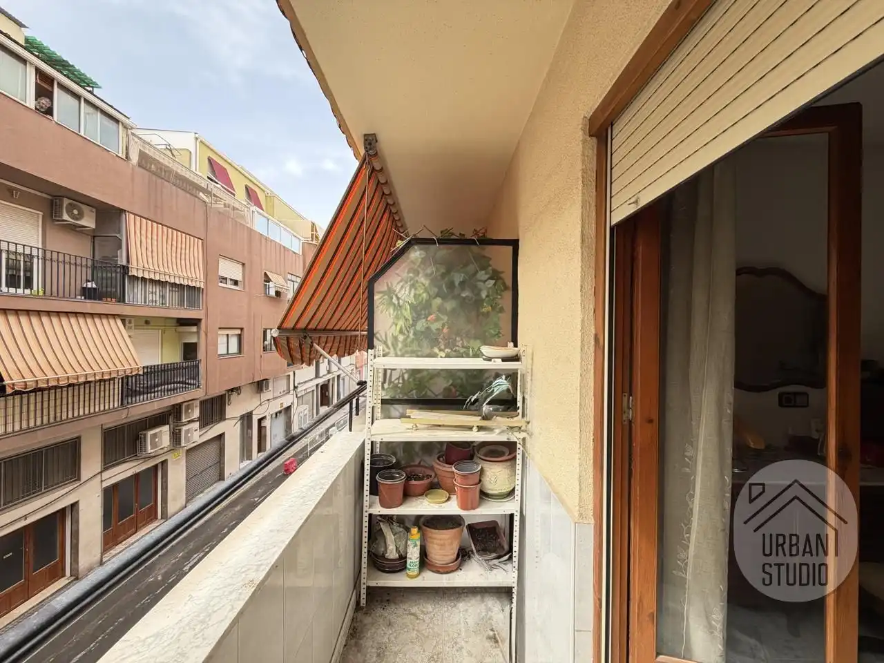 Balcony of Flat for sale in Elda  with Heating