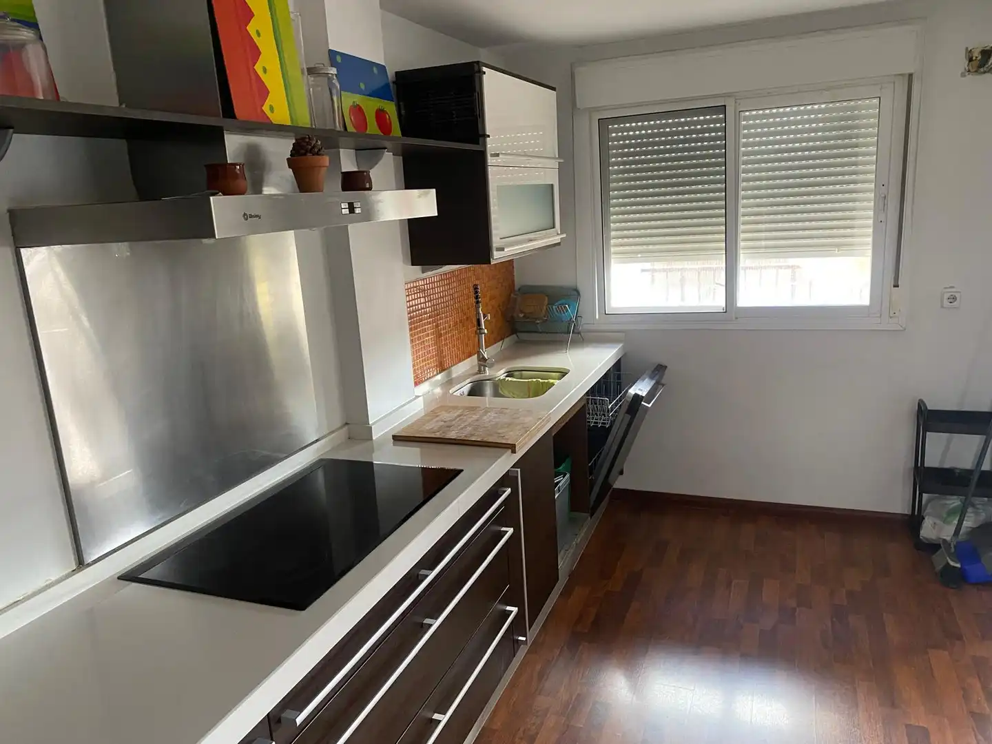 Cocina de Casa adosada en venta en Poblete con Aire acondicionado, Calefacción y Jardín privado