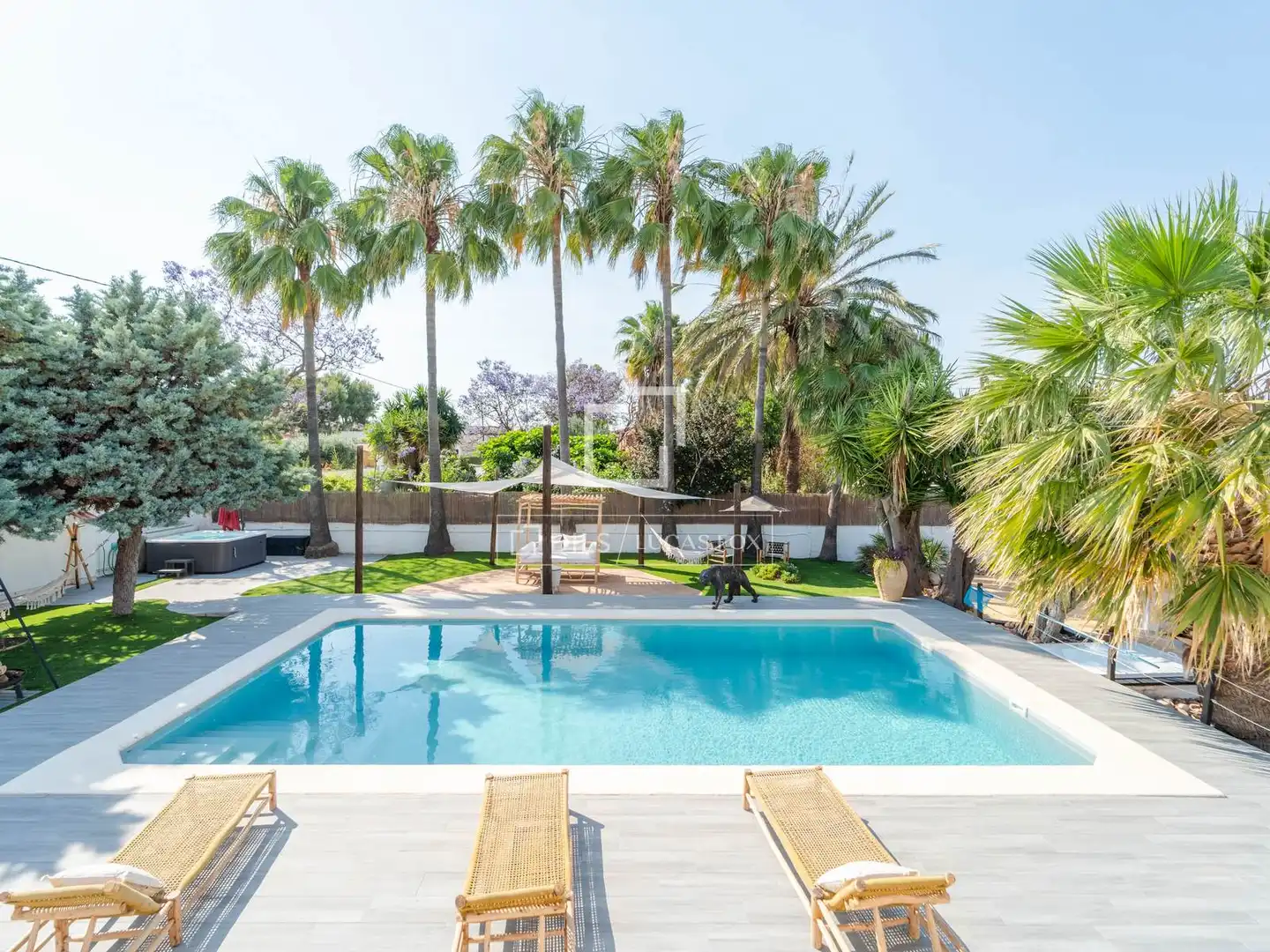 Piscina de Casa o chalet de alquiler en Bétera con Aire acondicionado, Calefacción y Terraza