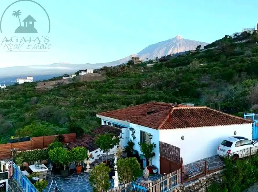 Vista exterior de Finca rústica en venda en Garachico amb Jardí privat i Terrassa