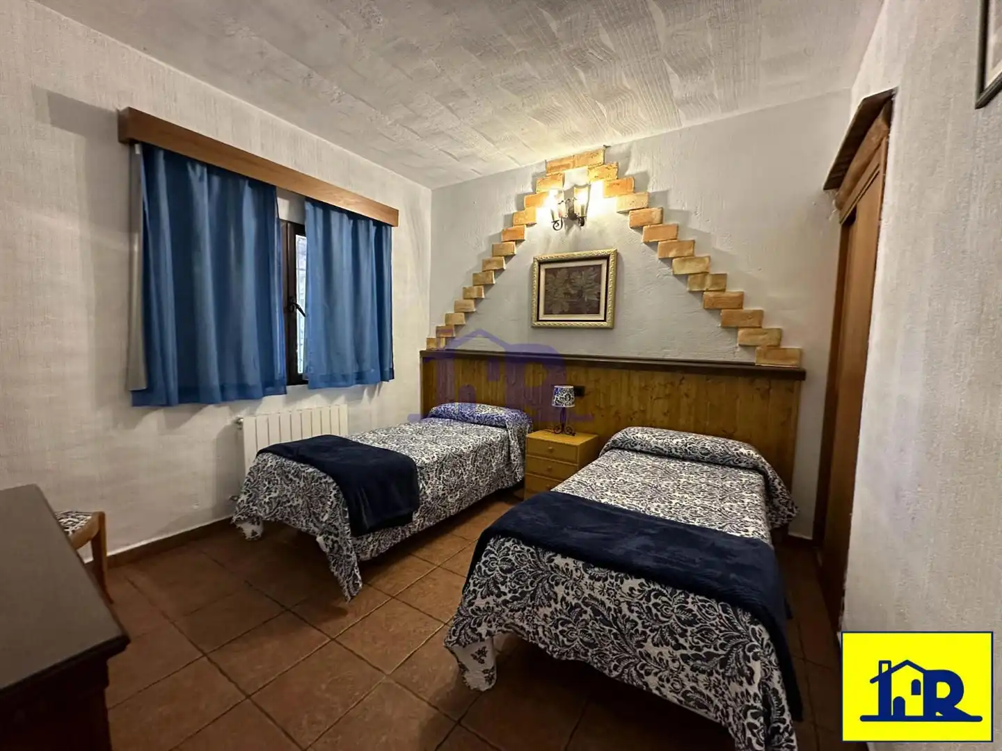 Bedroom of Houses for sale in Villar de Olalla  with Heating, Terrace and Storage room