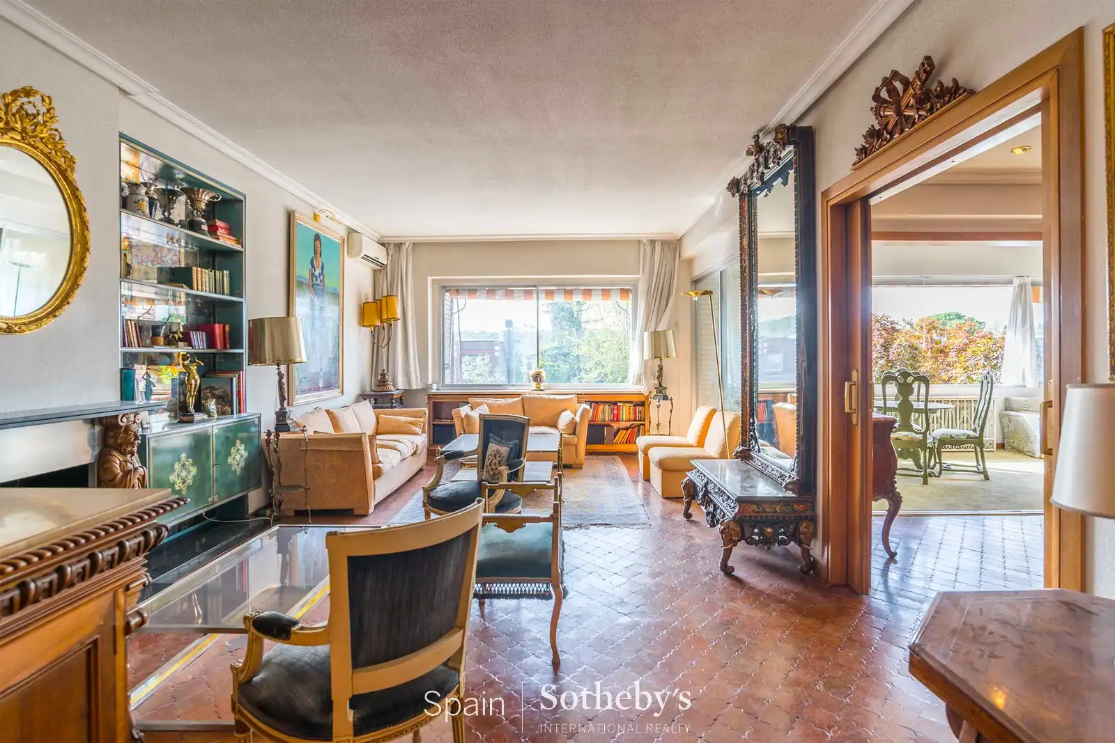 Sala de estar de Apartamento en venta en Madrid con Aire acondicionado, Calefacción y Jardín privado