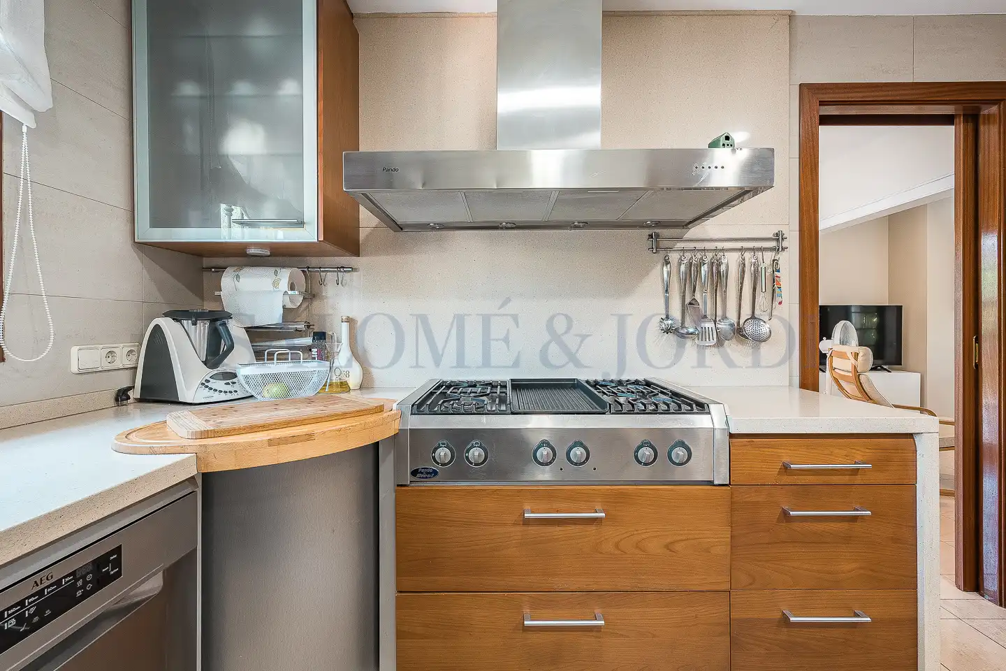 Cocina de Casa o chalet en venta en Vilassar de Dalt con Calefacción, Jardín privado y Piscina