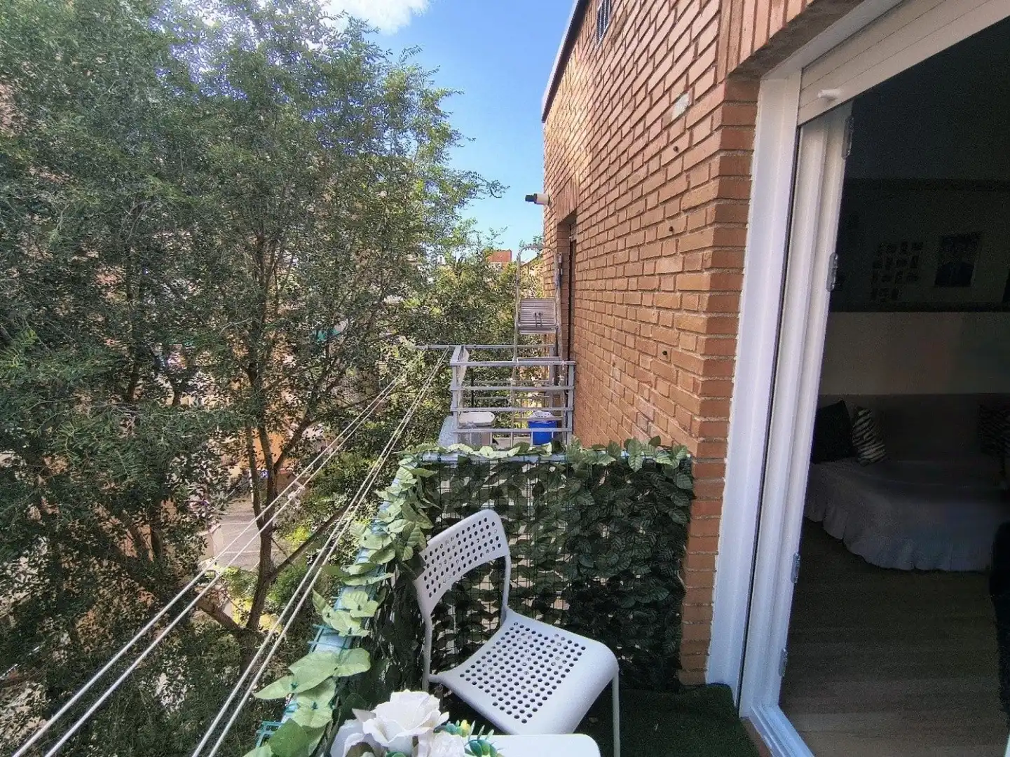 Balcony of Flat for sale in Guadalajara  with Heating and Balcony