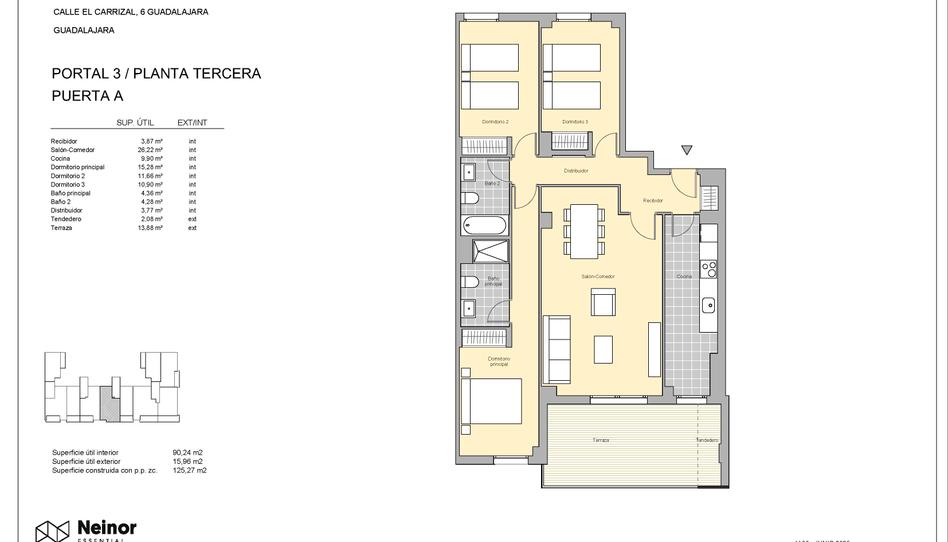 Foto 1 de Pis en venda a   Calle el Carrizal, 6, Las Cañas, Guadalajara