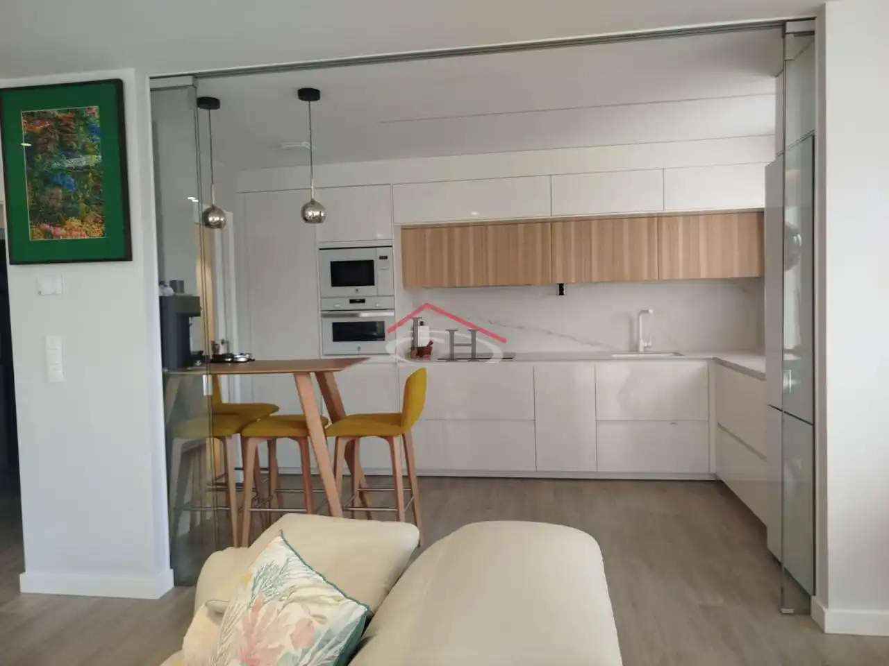 Küche von Wohnung zum Verkauf in León Capital  mit Heizung, Terrasse und Abstellraum