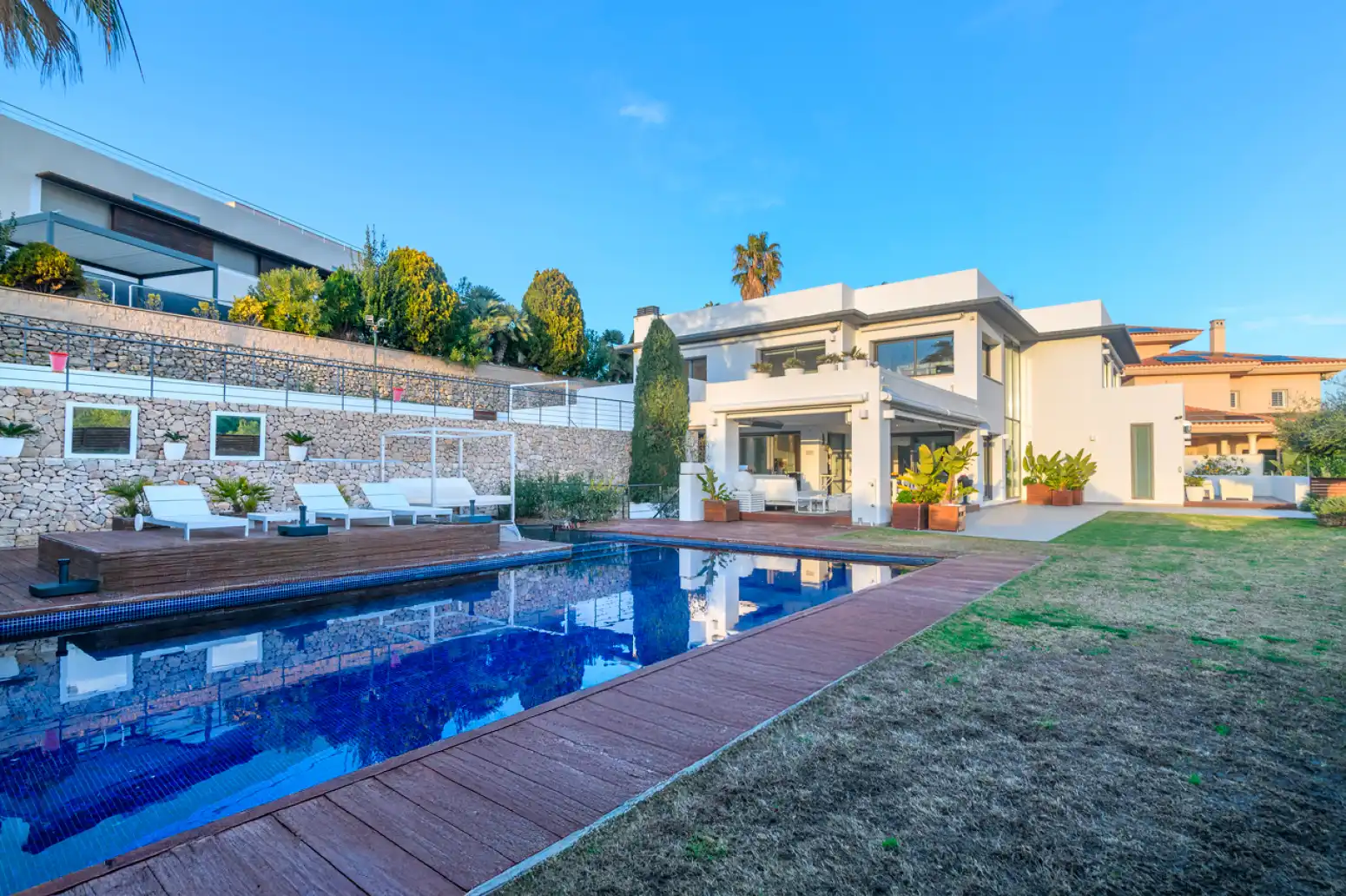 Piscina de Casa o xalet en venda en Sitges amb Terrassa, Traster i Piscina