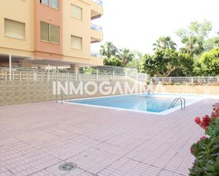 Swimming pool of Apartment to rent in Cullera  with Air Conditioner and Terrace