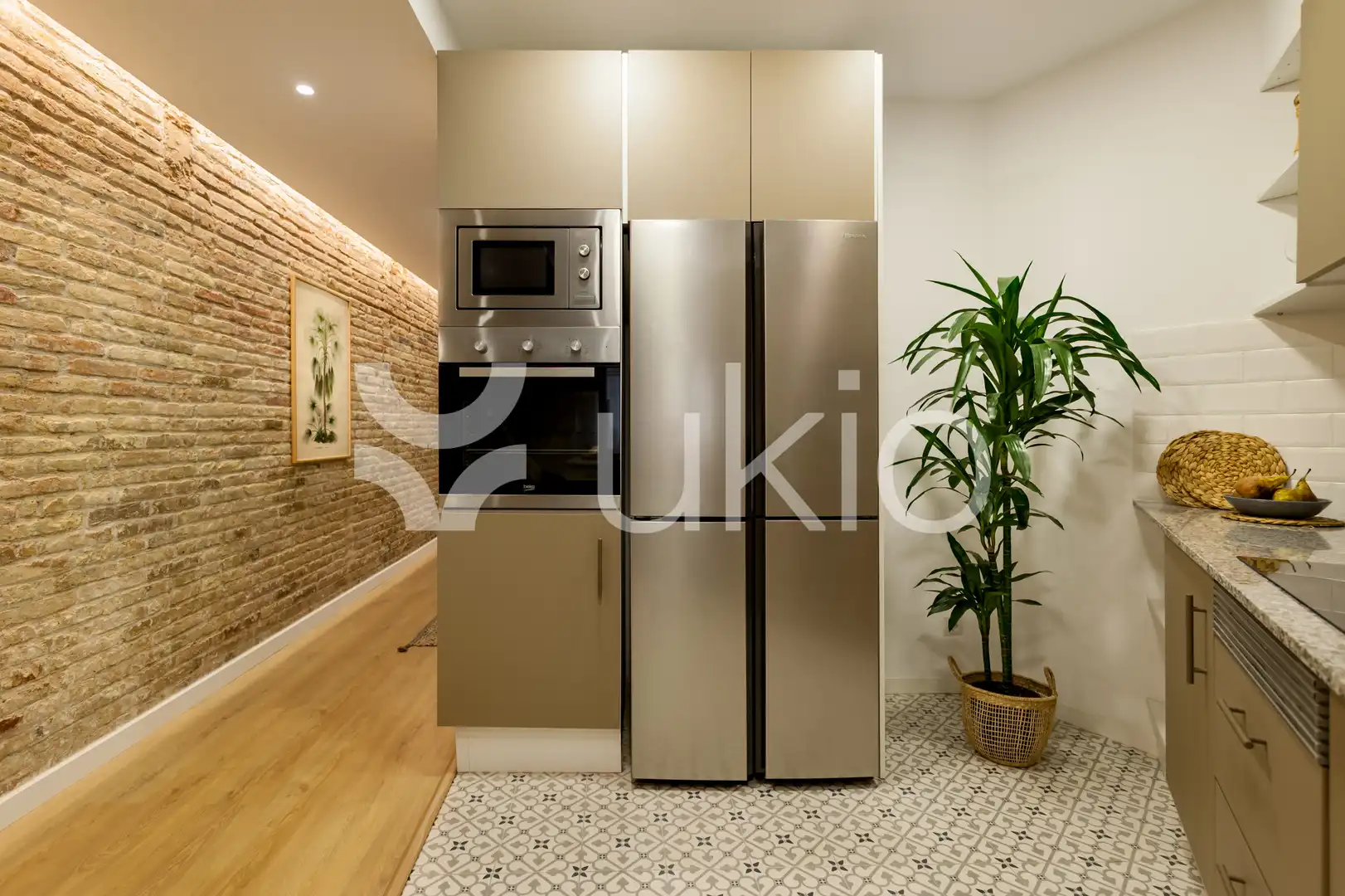 Kitchen of Apartments for rent in Barcelona  with Air Conditioner, Heating and Furnished
