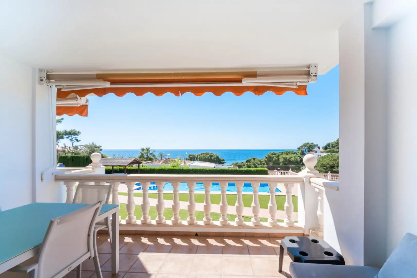 Terraza de Apartamento en venta en Moraira con Aire acondicionado, Calefacción y Terraza