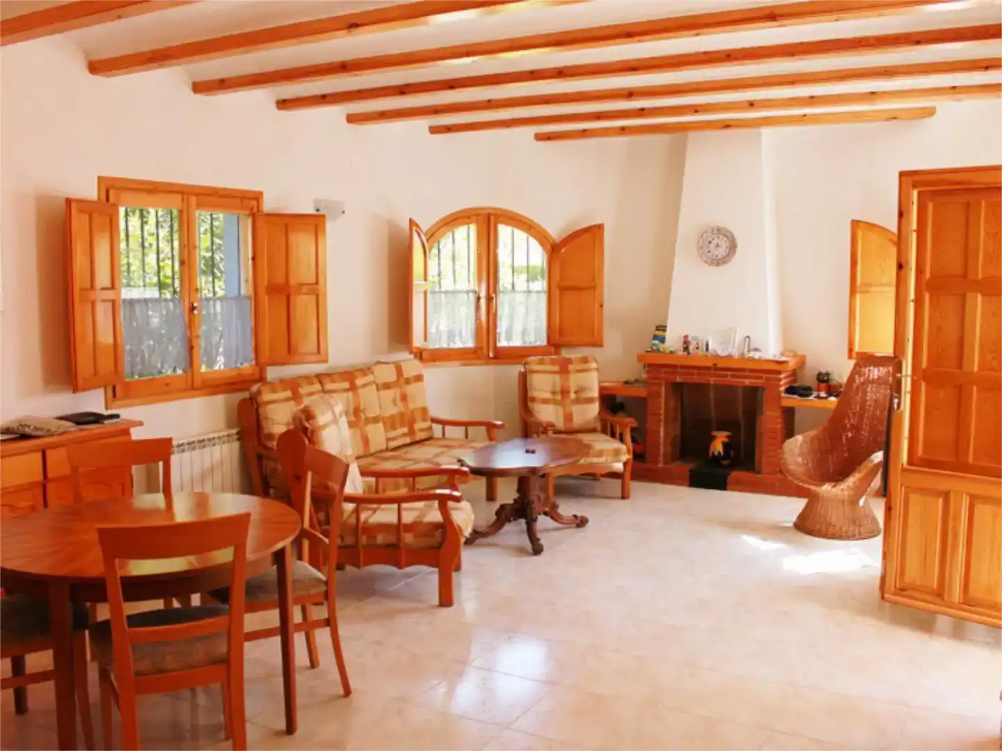 Sala d'estar de Casa o xalet de lloguer en Els Poblets amb Jardí privat, Traster i Piscina