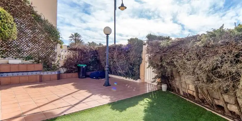Terrassa de Casa o xalet en venda en Cartagena amb Aire condicionat, Jardí privat i Terrassa