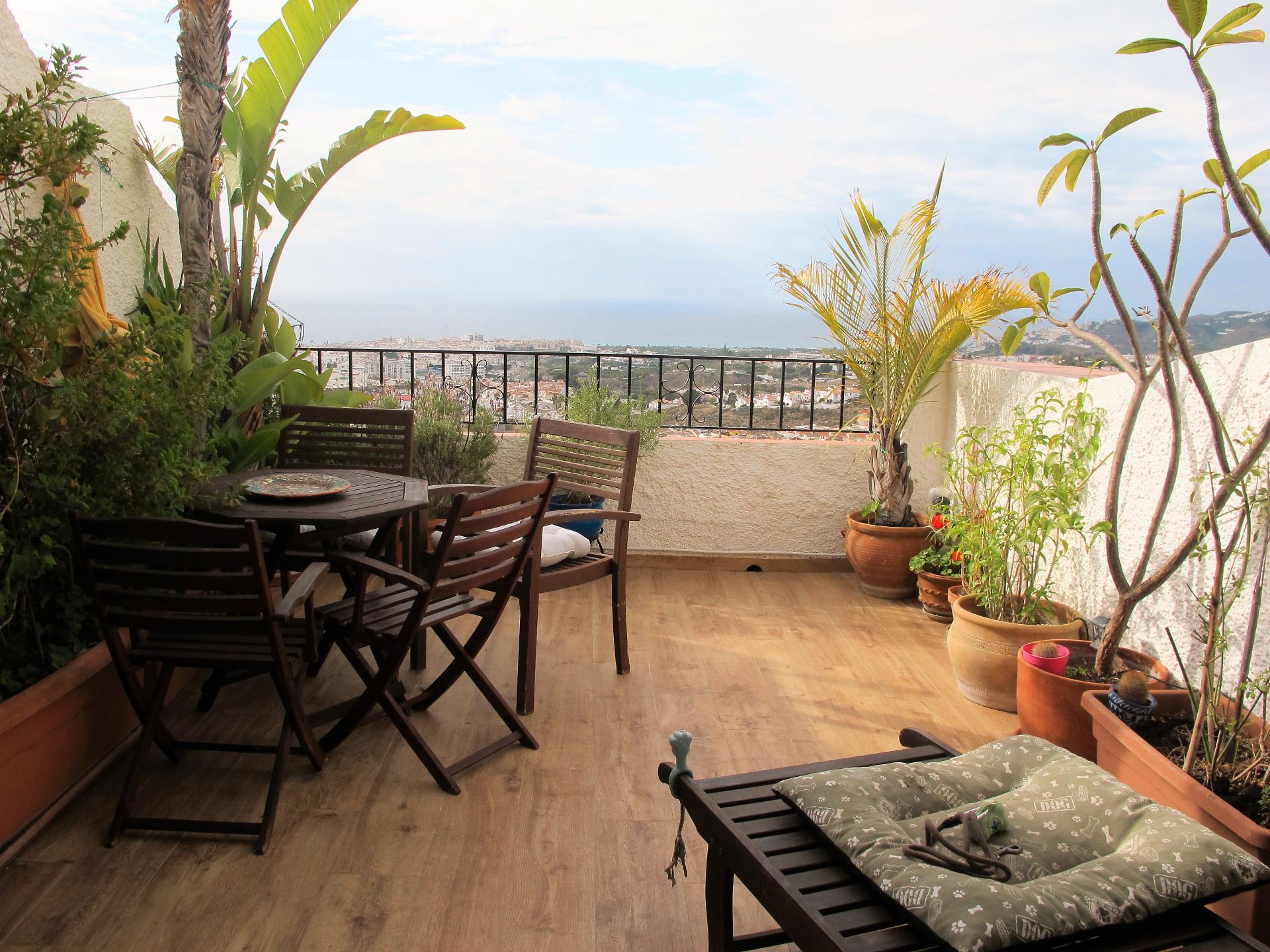 Terrassa de Apartament en venda en Nerja amb Aire condicionat, Terrassa i Moblat