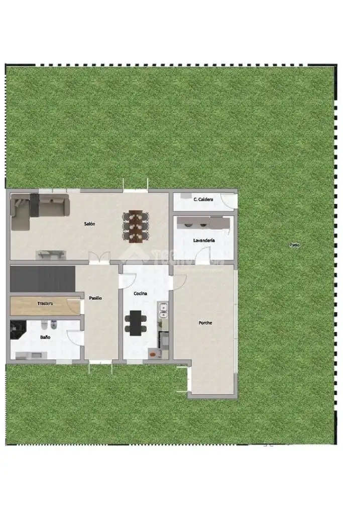 Casa aparellada amb terrassa en venda a Magán, imagen 47