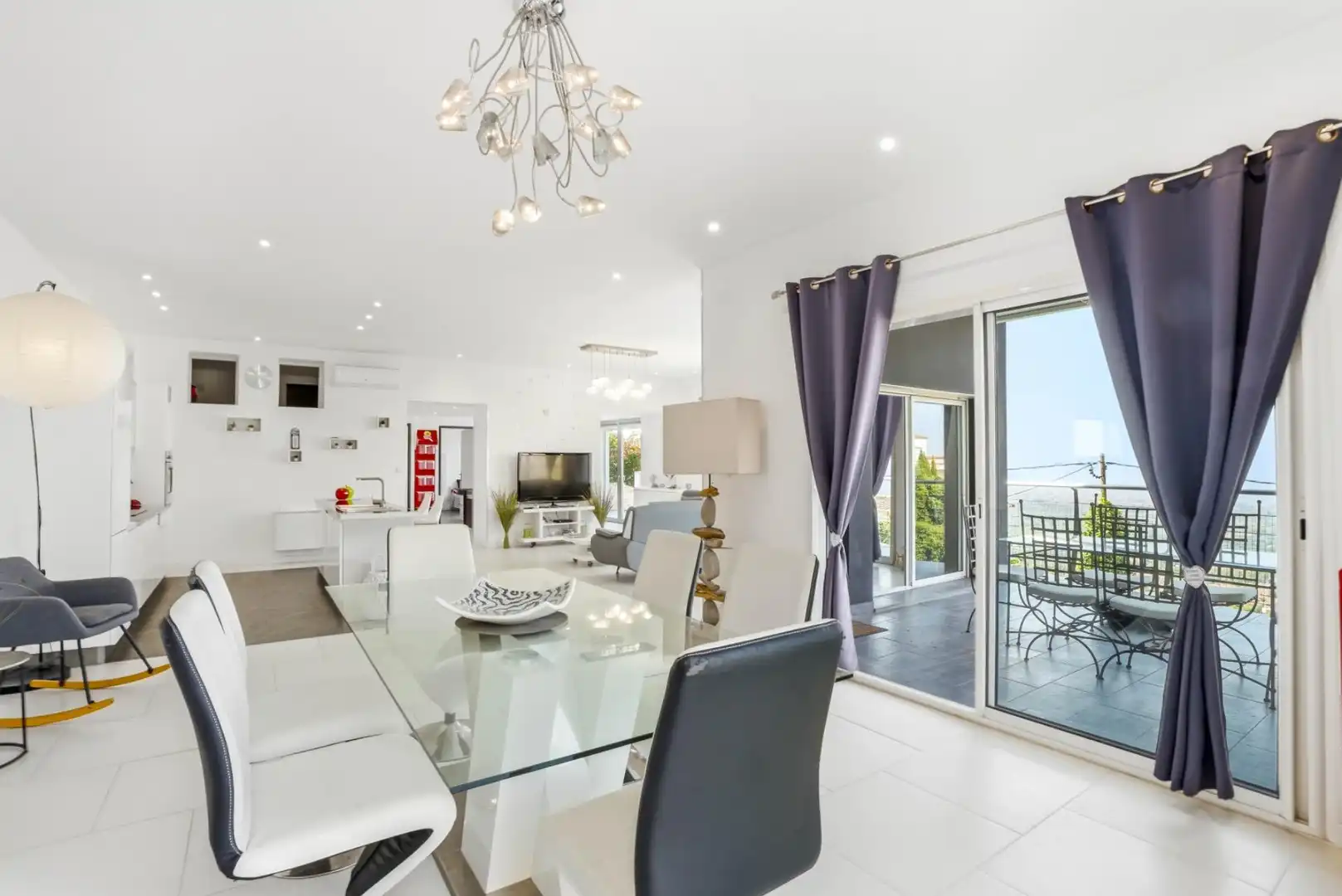 Dining room of Houses for sale in Roses  with Terrace and Swimming Pool