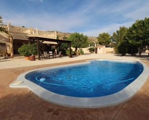 Piscina de Casa o xalet en venda en Elche / Elx amb Aire condicionat, Terrassa i Piscina