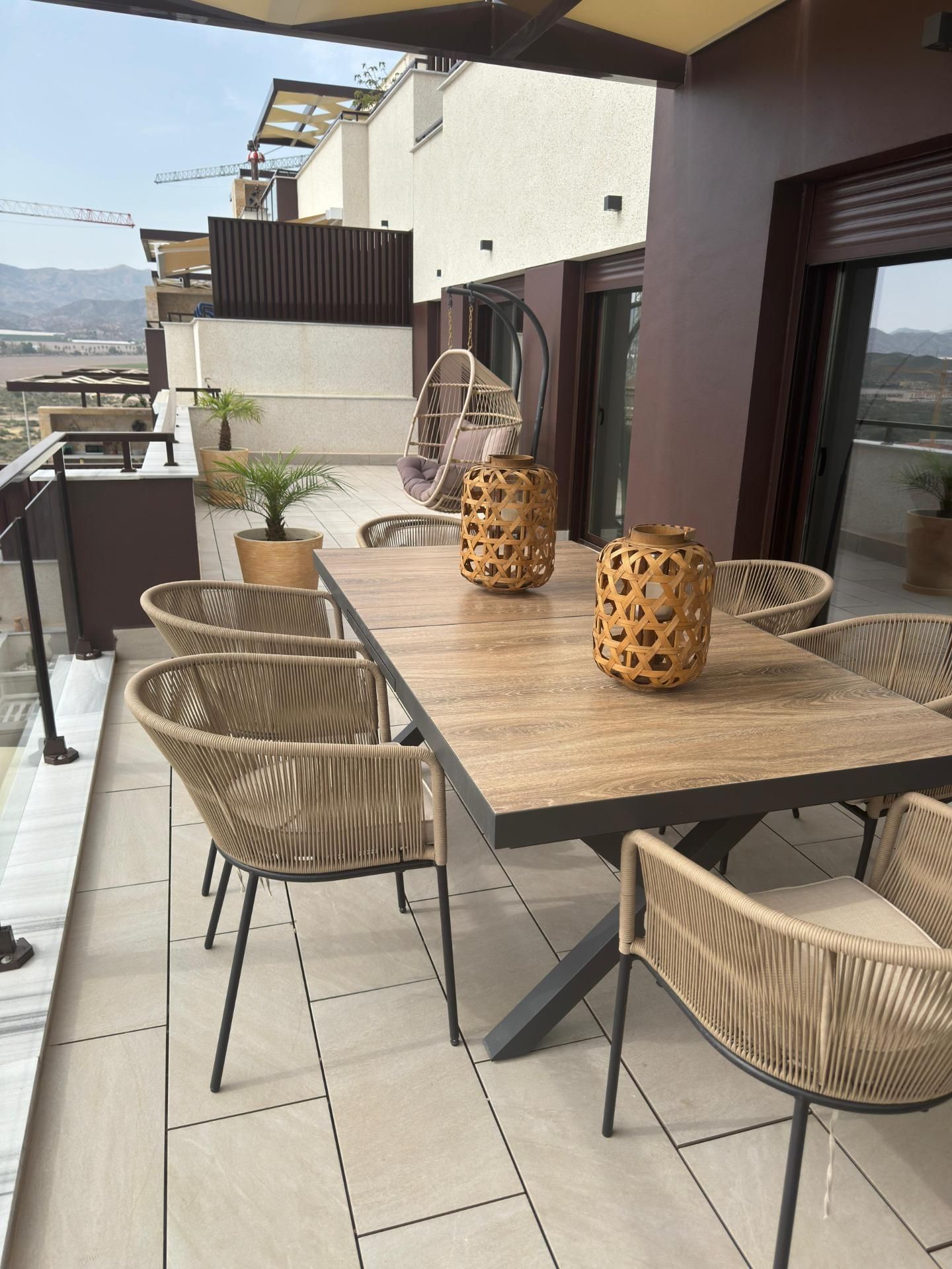 Terrace of Flat to rent in Águilas  with Heating, Terrace and Balcony