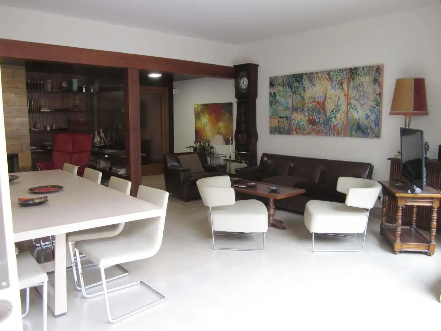 Sala de estar de Dúplex en venta en Sant Feliu de Guíxols con Calefacción, Jardín privado y Terraza