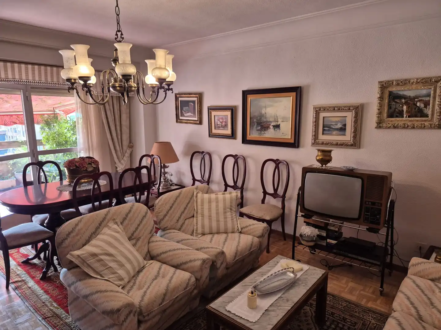 Wohnzimmer von Wohnung zum Verkauf in Talavera de la Reina mit Heizung, Parkett und Terrasse