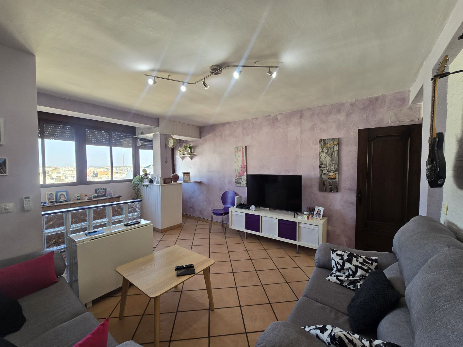 Living room of Flat for sale in Alcalá de Guadaira  with Air Conditioner