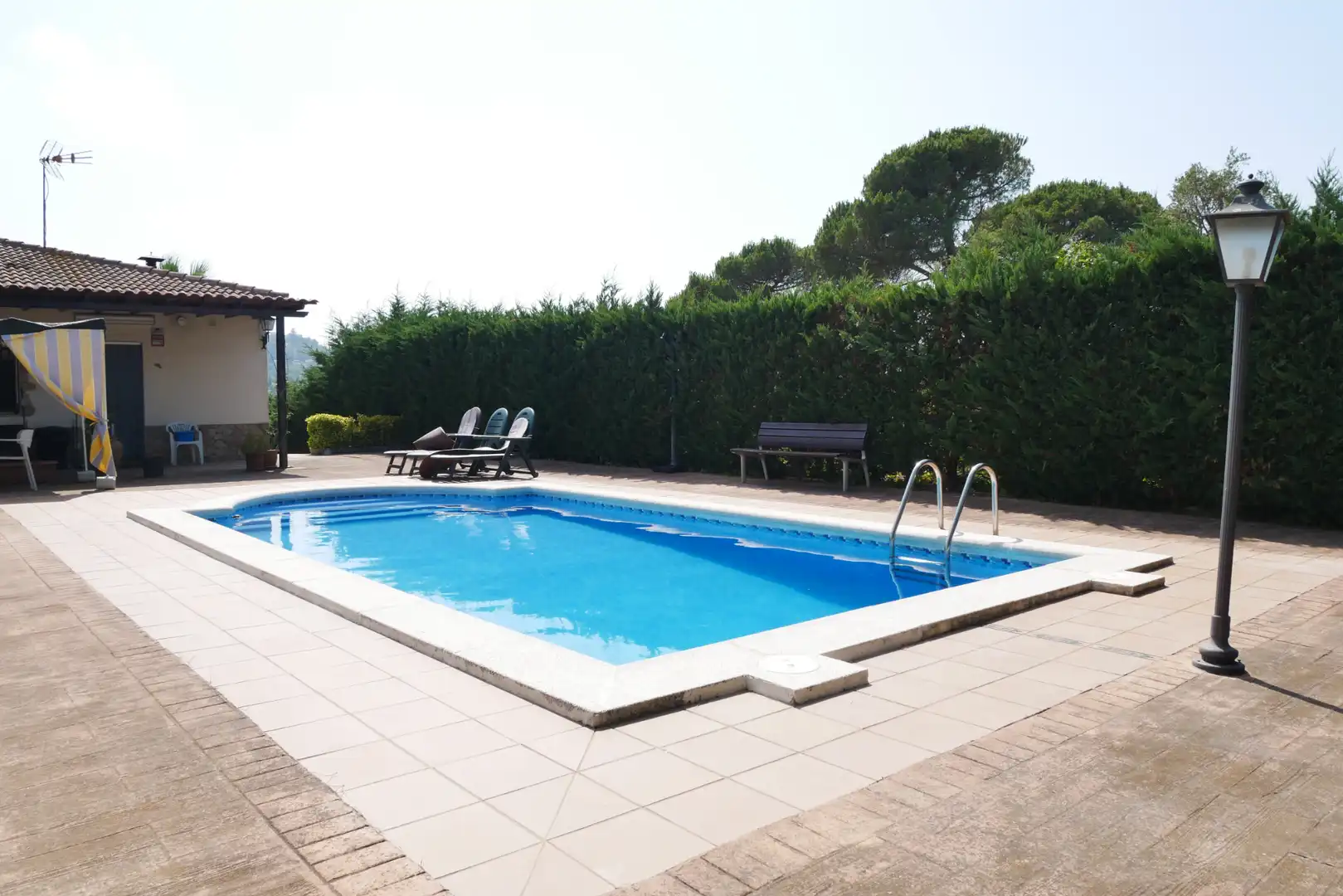 Swimming pool of Houses for sale in Lloret de Mar  with Heating, Private garden and Swimming Pool