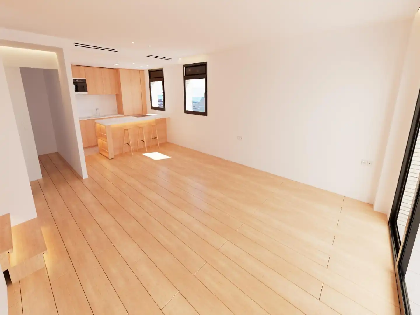 Sala d'estar de Dúplex en venda en Sabadell amb Terrassa, Traster i Piscina comunitària