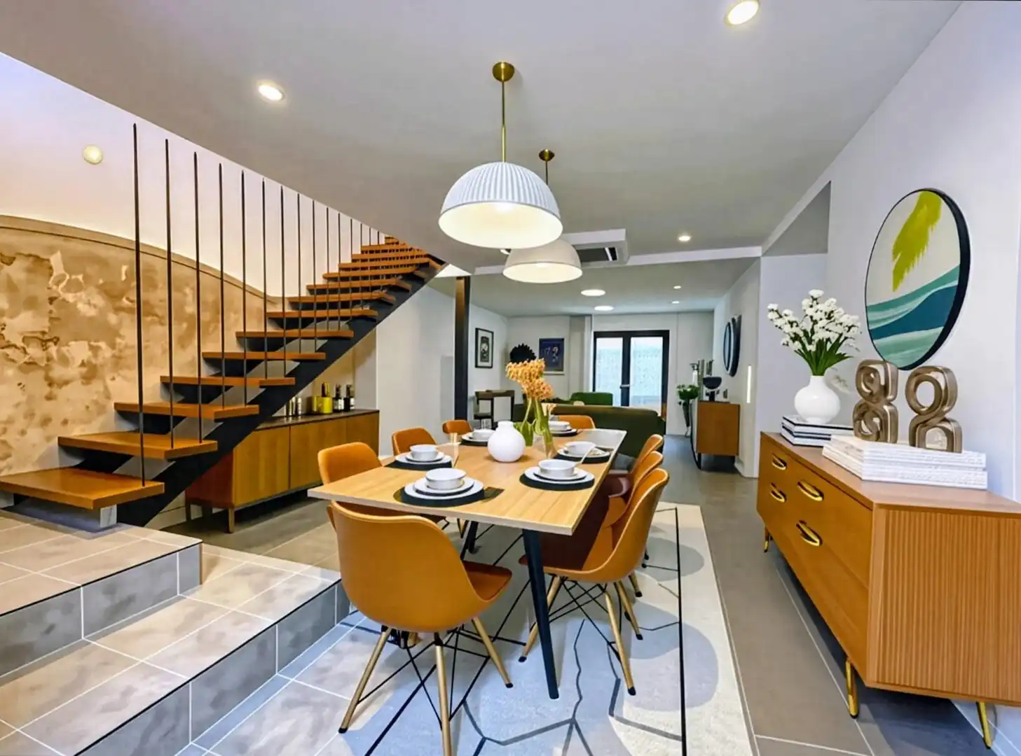 Dining room of Houses for sale in Sant Pere de Ribes  with Heating, Terrace and Balcony
