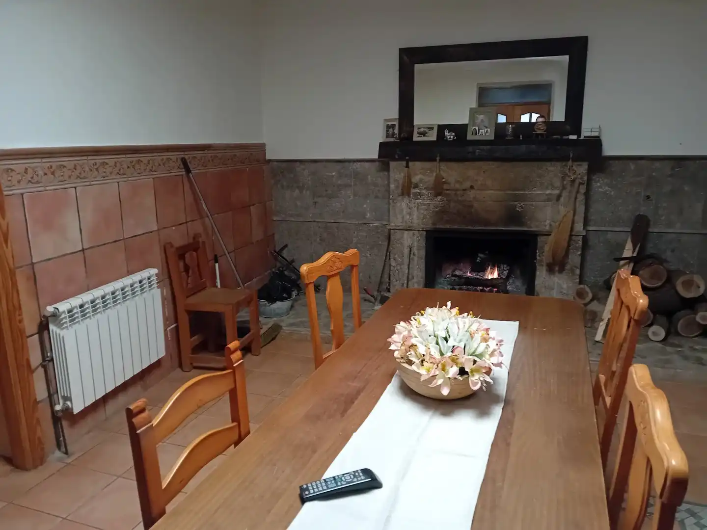 Comedor de Casa o chalet en venta en Pozuelo de Calatrava con Aire acondicionado, Calefacción y Terraza