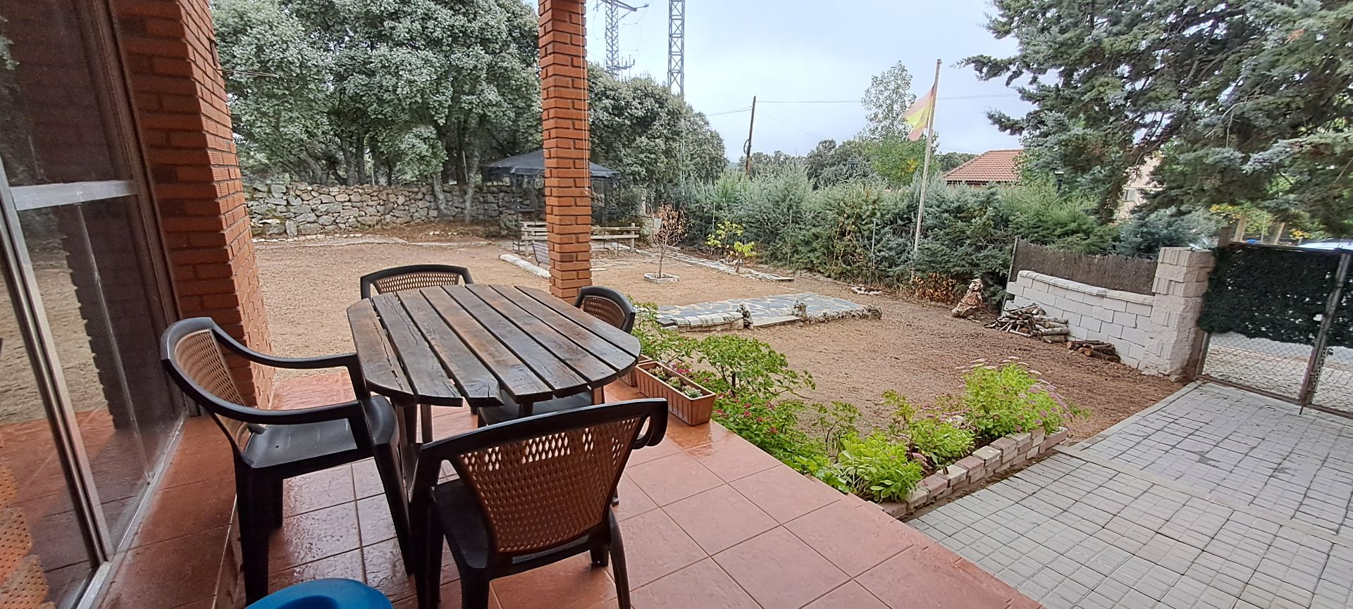 Terrassa de Casa o xalet en venda en Ituero y Lama amb Calefacció, Jardí privat i Moblat