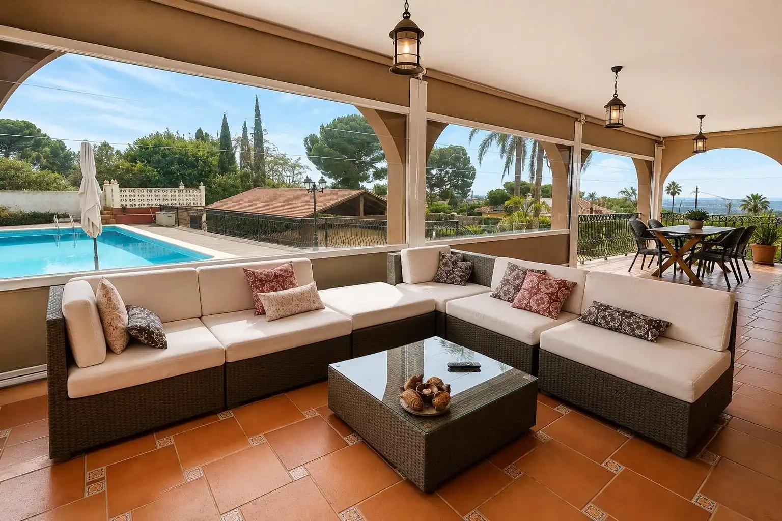 Terraza de Casa o chalet en venta en Picassent con Piscina comunitaria