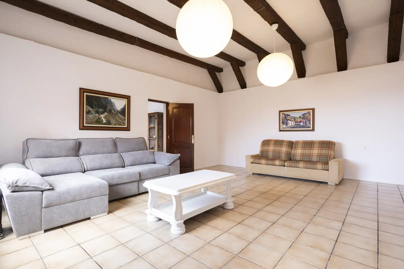Sala de estar de Casa o chalet de alquiler en La Orotava con Jardín privado y Amueblado