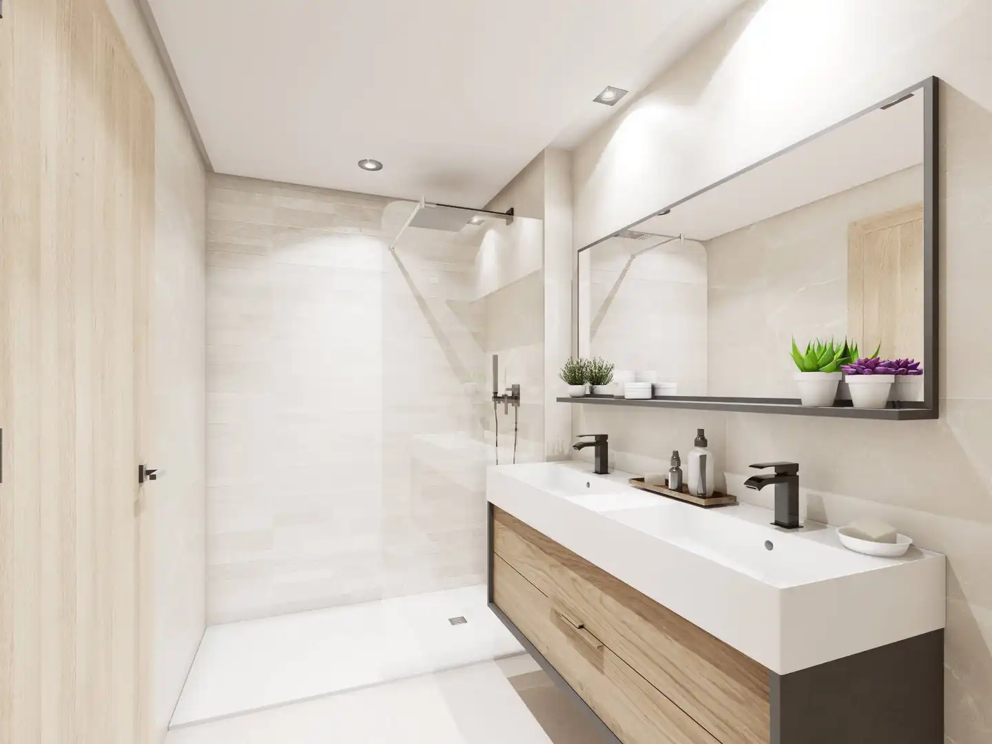 Bany de Apartament en venda en Istán amb Aire condicionat, Calefacció i Jardí privat
