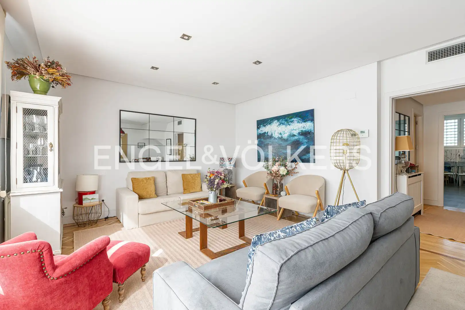 Living room of Duplexes for sale in Madrid  with Air Conditioner, Heating and Terrace