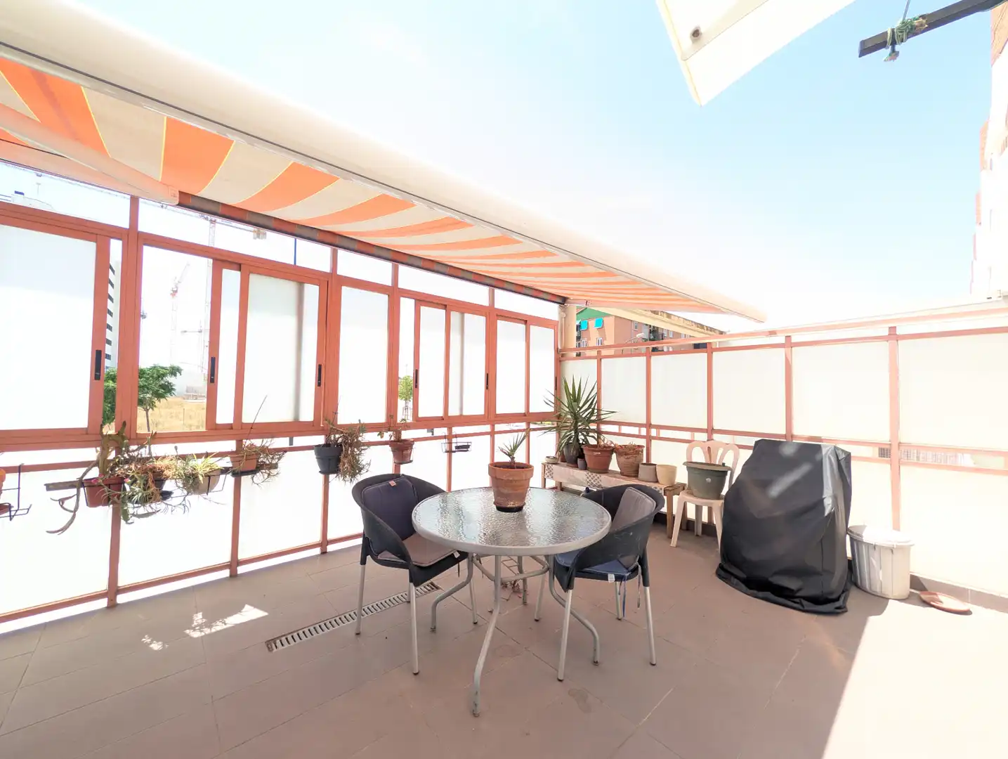 Terraza de Casa adosada en venta en Zaragoza con Aire acondicionado, Calefacción y Parquet
