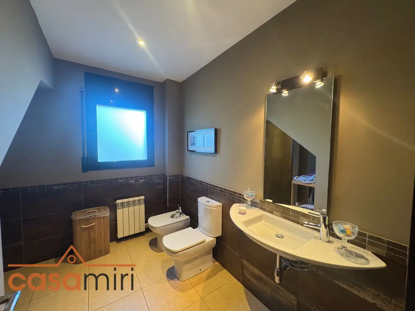 Baño de Casa o chalet en venta en Sant Cebrià de Vallalta con Aire acondicionado, Calefacción y Jardín privado