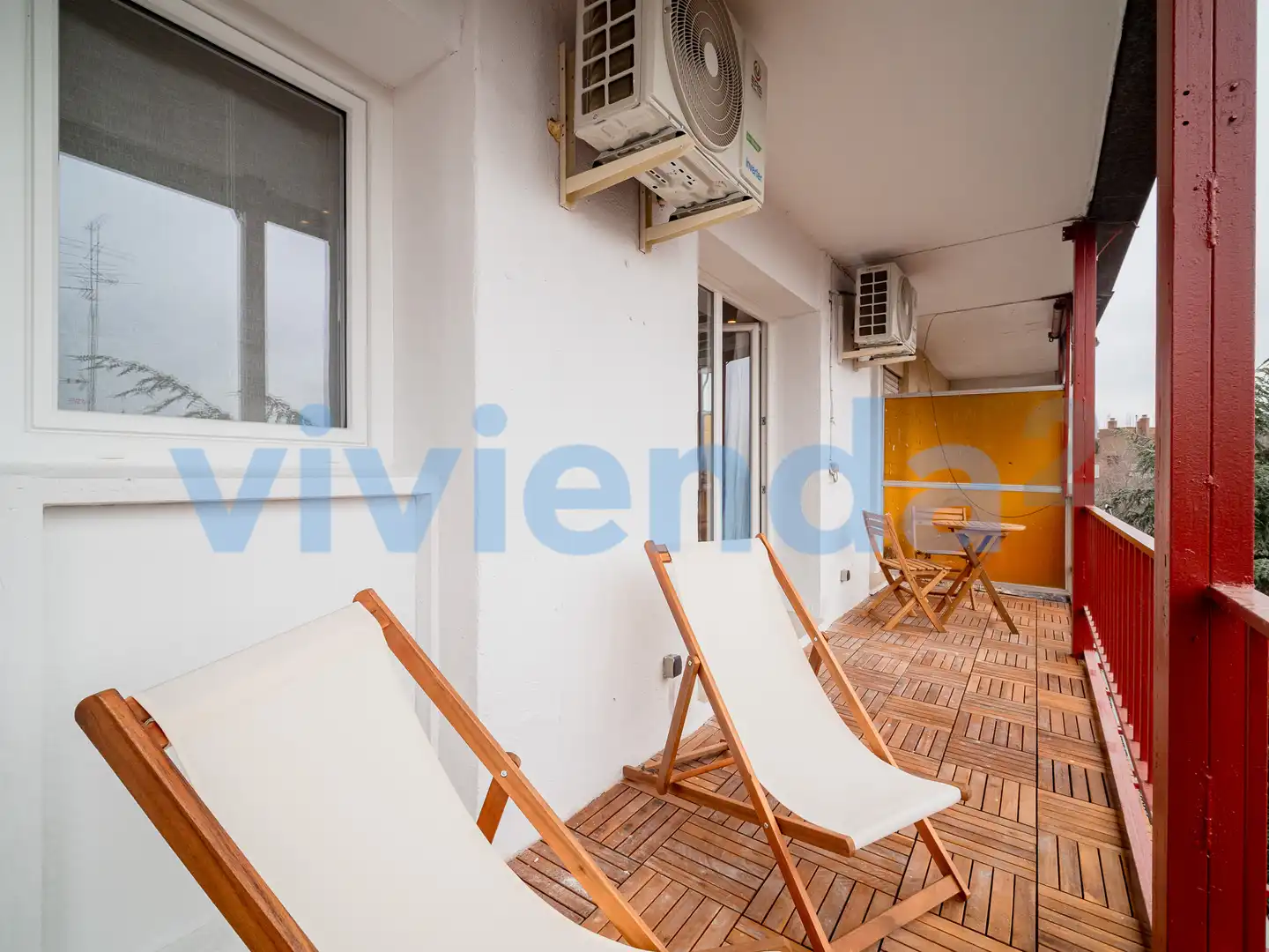 Terrasse von Wohnung zur Miete in Madrid mit Klimaanlage, Heizung und Terrasse