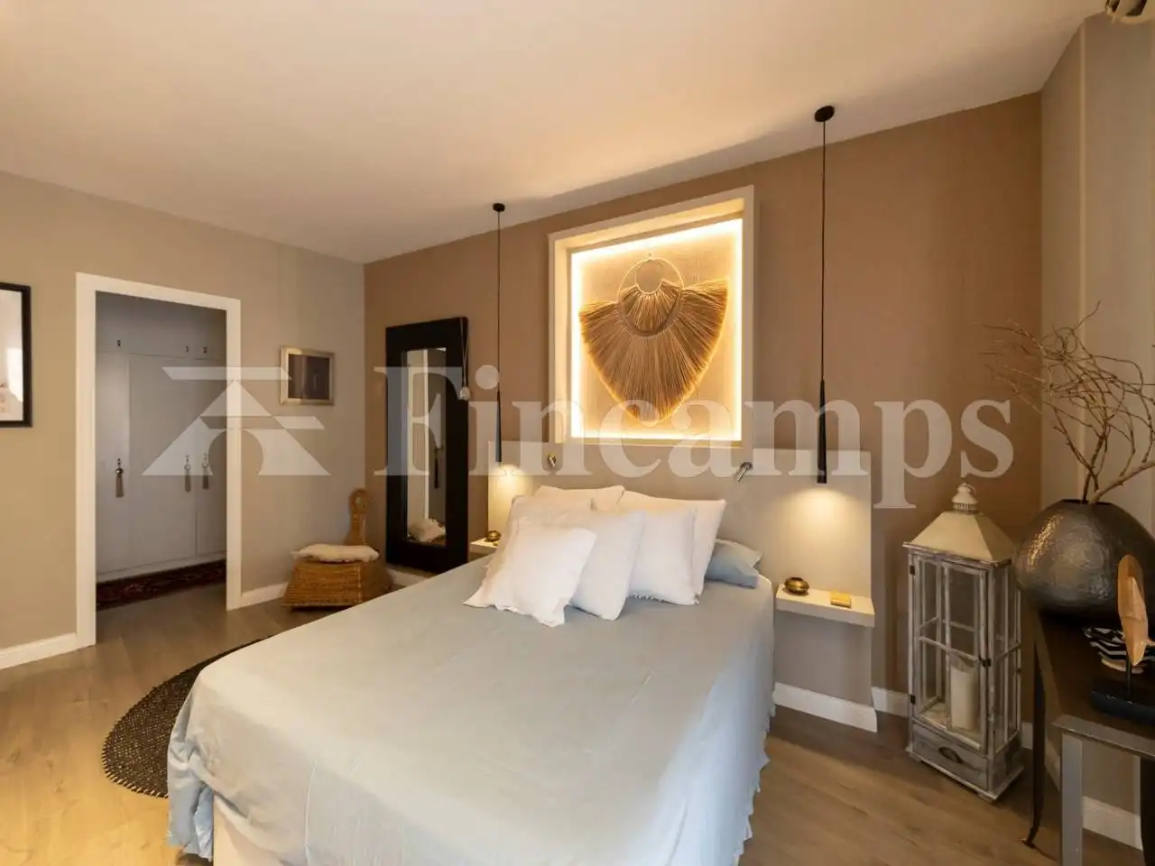 Bedroom of Attic for sale in Sabadell  with Air Conditioner, Heating and Parquet flooring
