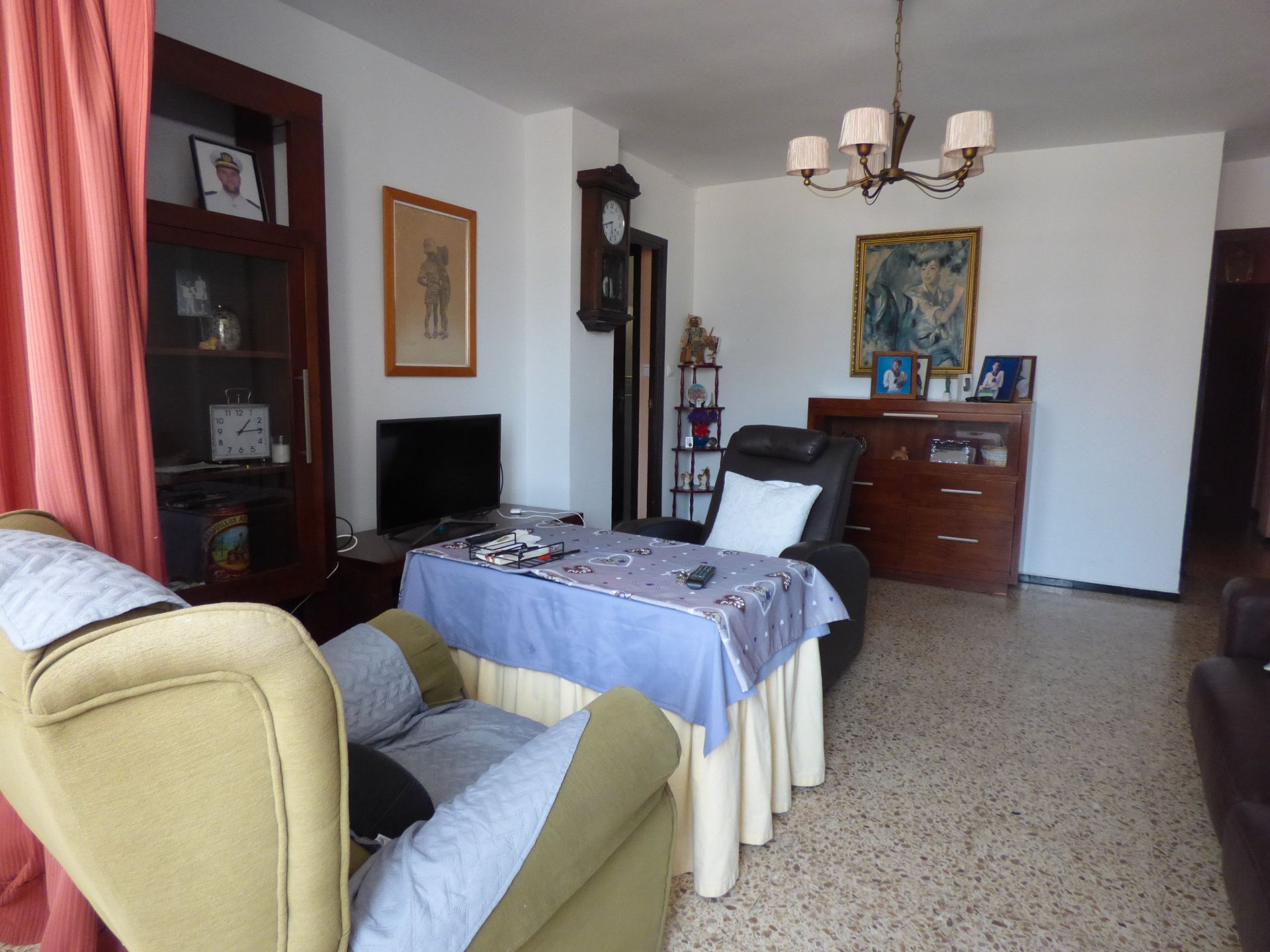 Sala de estar de Piso en venta en  Cádiz Capital con Terraza