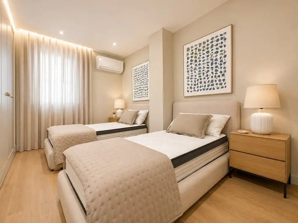 Schlafzimmer von Wohnungen zur Miete in Alcúdia mit Terrasse und Möbliert