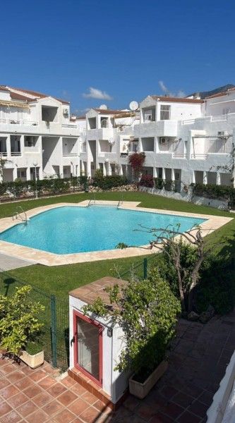 Jardín de Piso de alquiler en Fuengirola con Aire acondicionado, Terraza y Piscina