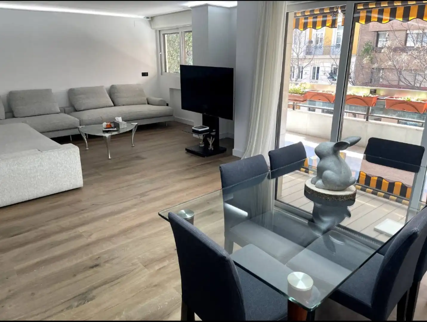 Sala de estar de Piso en venta en Valencia con Aire acondicionado, Calefacción y Balcón