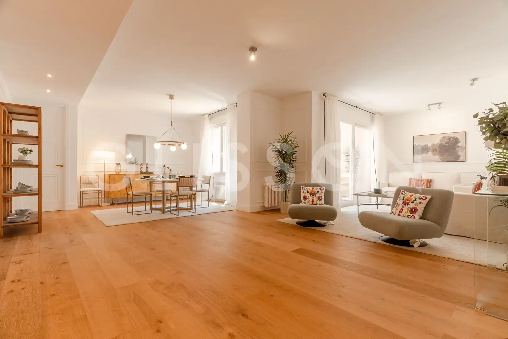 Apartament amb jardí en venda a Chamberí