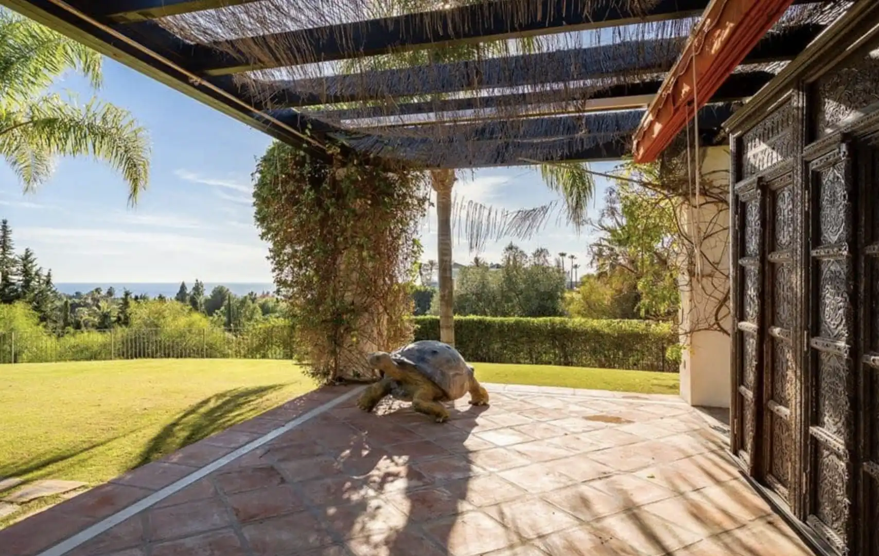 Jardín de Casa o chalet de alquiler en Marbella con Aire acondicionado, Jardín privado y Piscina