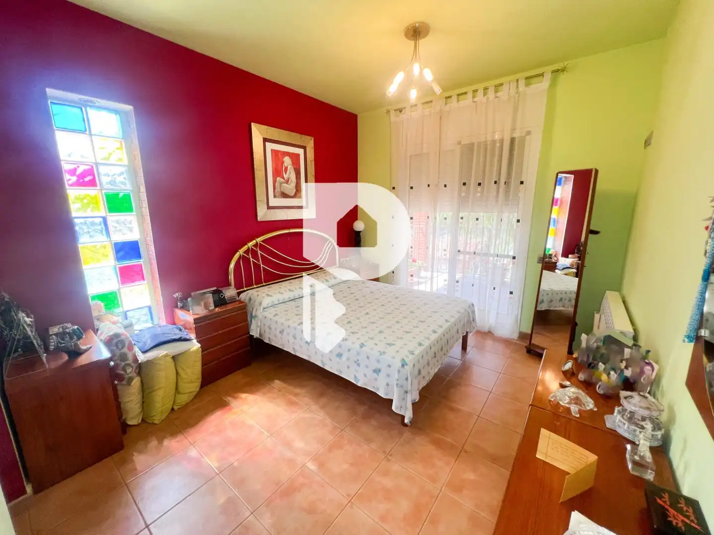 Dormitori de Casa o xalet en venda en Vallirana amb Aire condicionat, Calefacció i Jardí privat