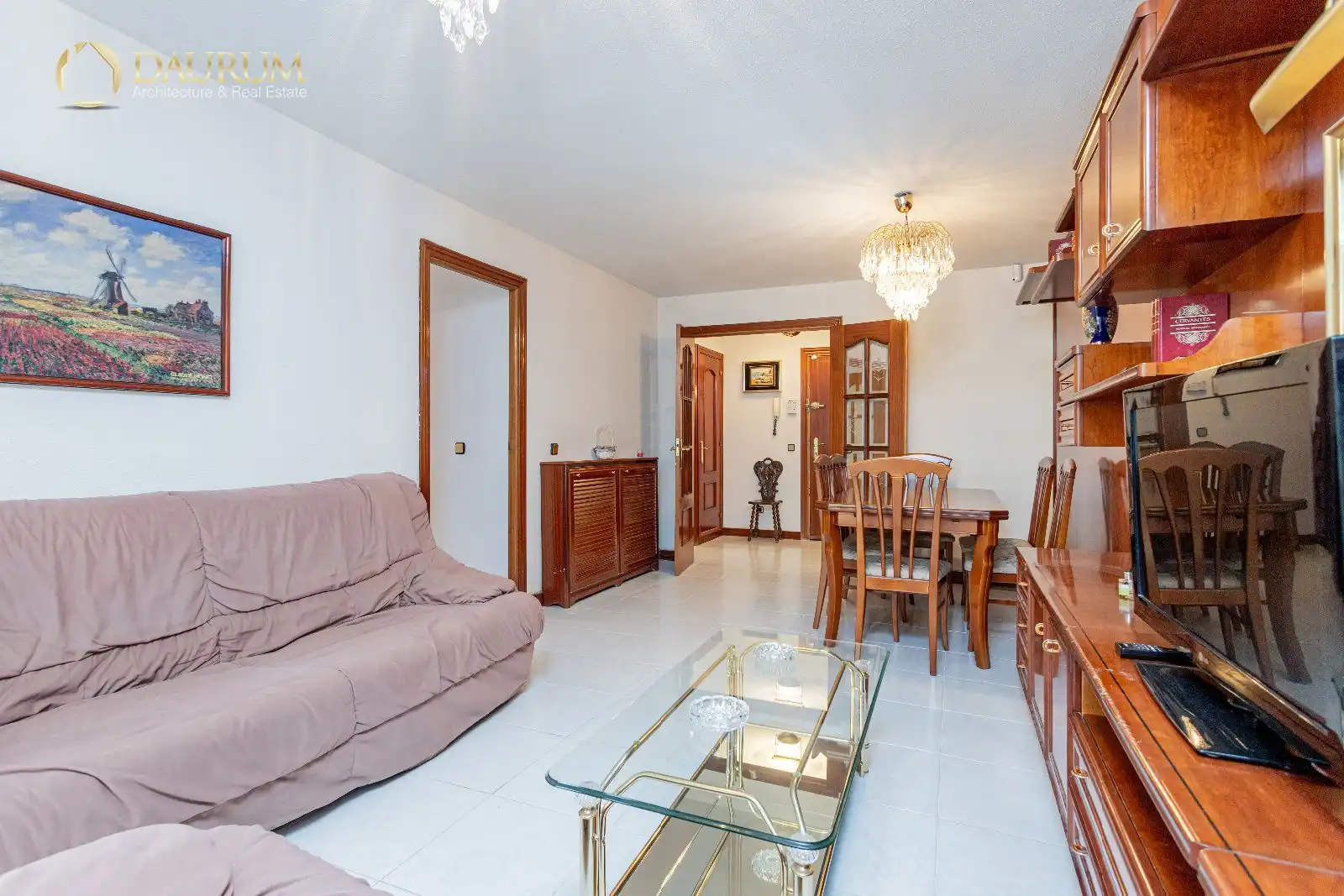 Living room of Flat for sale in Madrid  with Heating and Terrace
