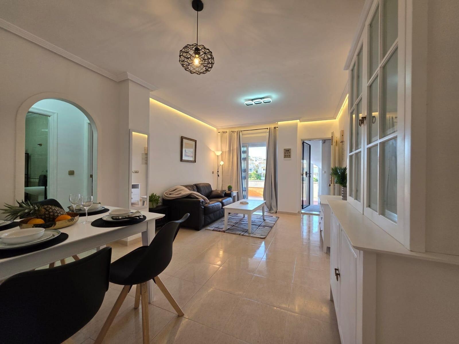 Living room of Apartment for sale in Orihuela  with Air Conditioner, Swimming Pool and Furnished