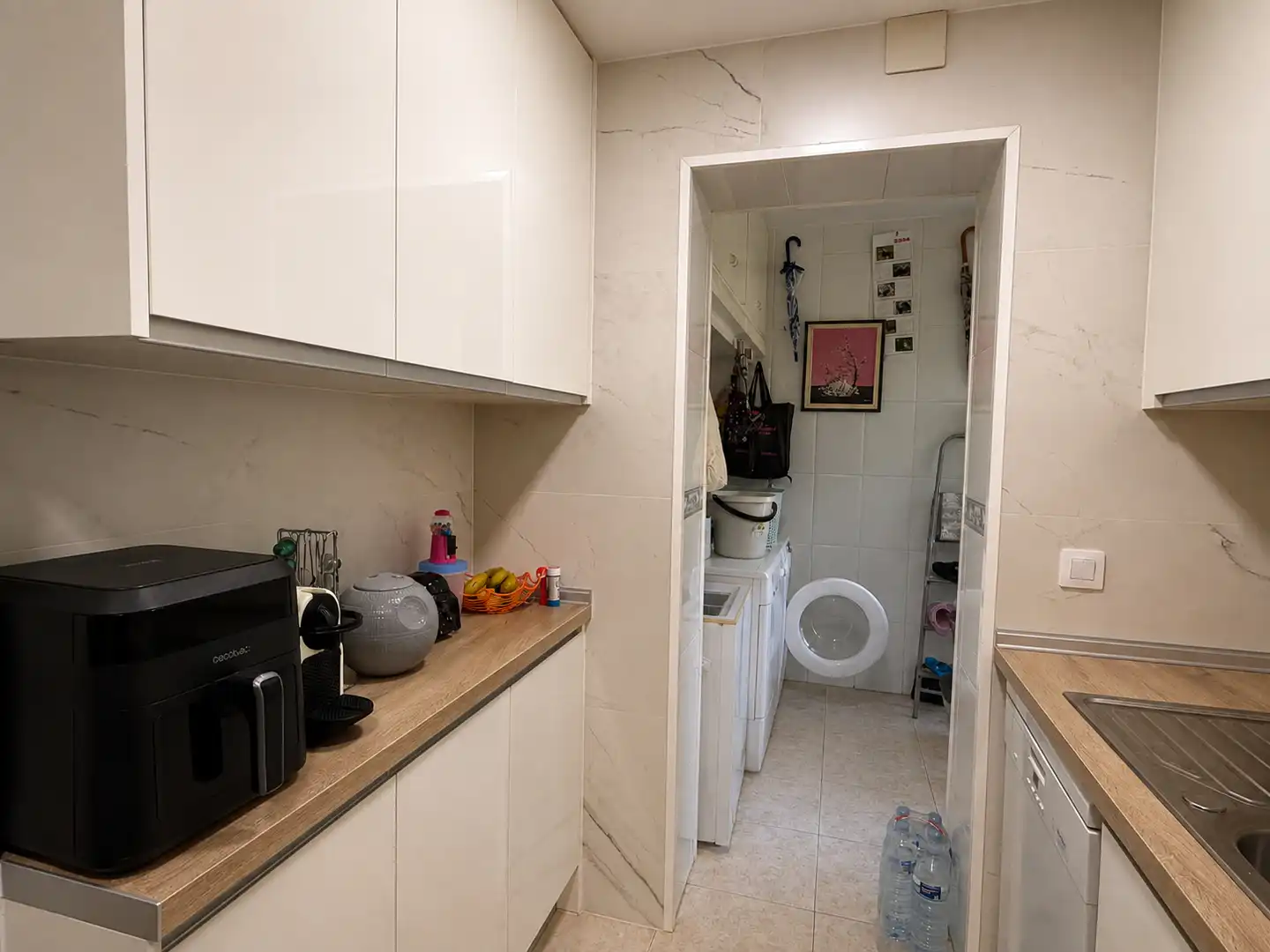 Cocina de Piso en venta en Palamós con Calefacción, Terraza y Amueblado