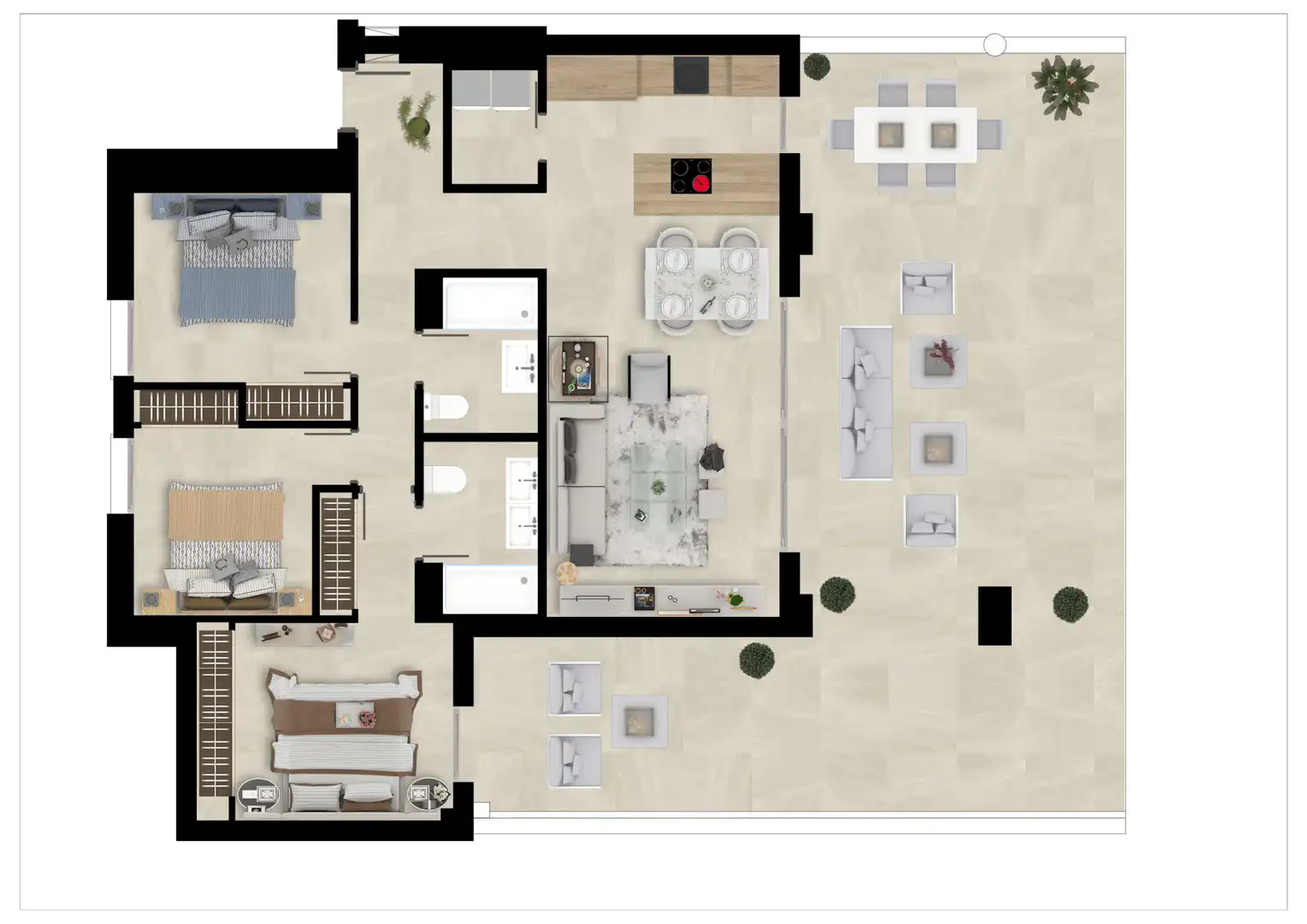Apartamento con piscina en venta en La Cala Golf - Lagar Martell, imagen 17