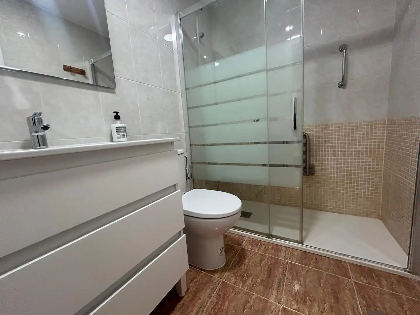 Bany de Pis en venda en Benetússer amb Aire condicionat, Parquet i Terrassa