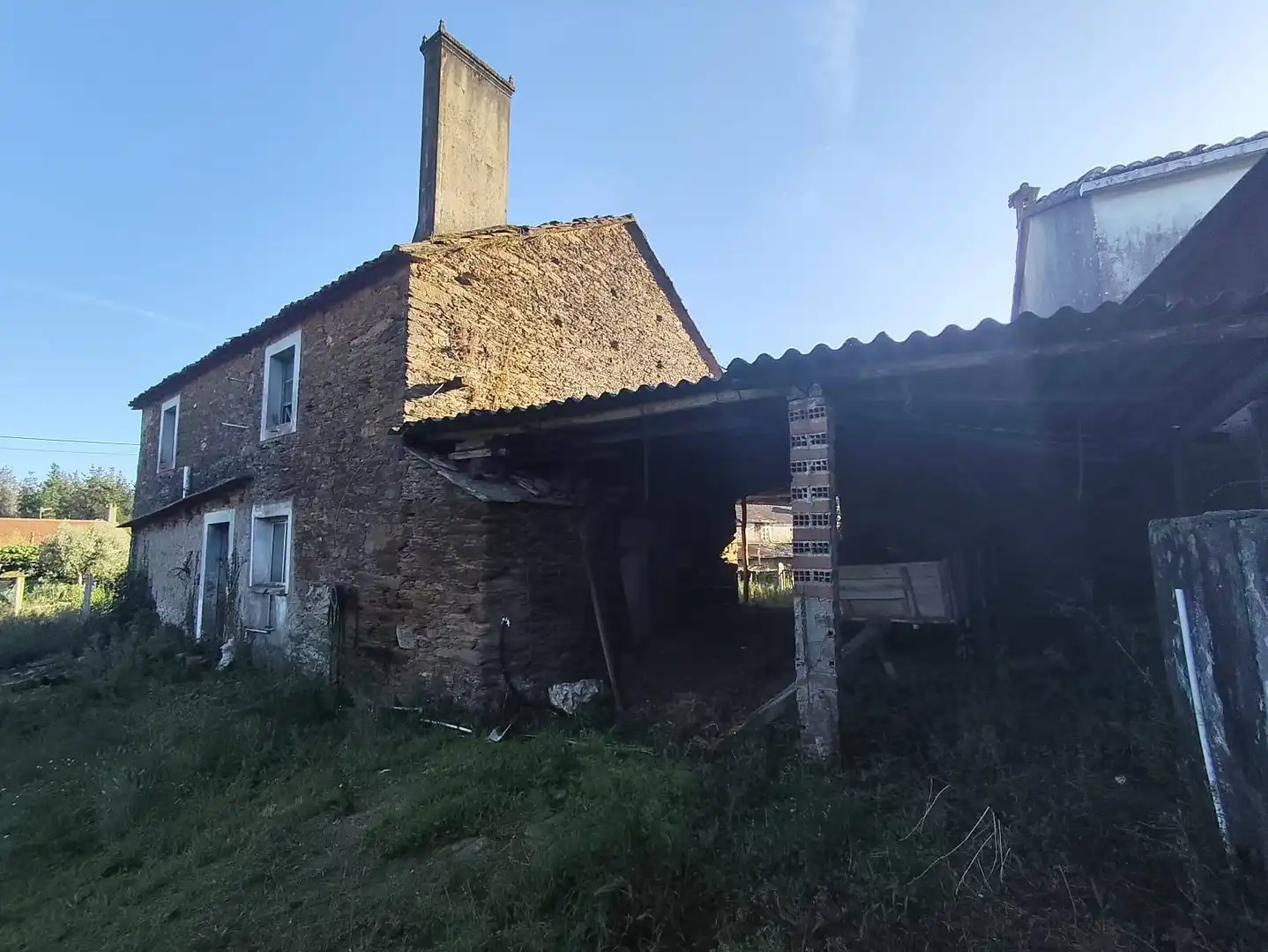 Exterior view of Houses for sale in O Pino 